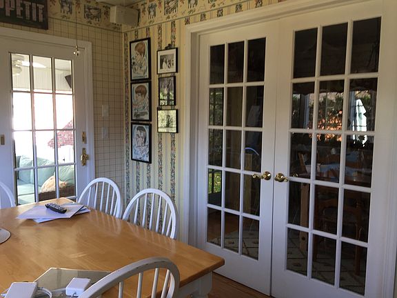 French doors to DR