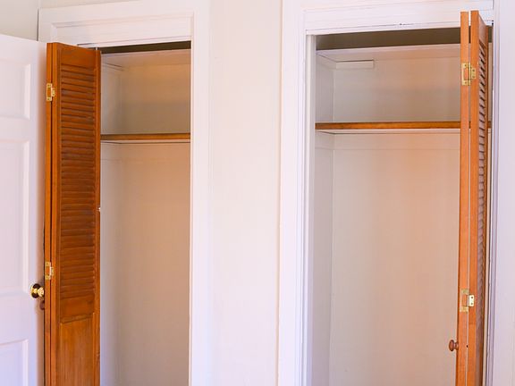 Closets with Wooden BiFold Doors