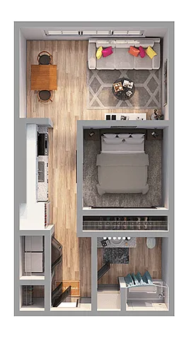 Floor plan A1A