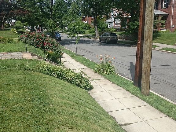 Front yard - 26th Street
