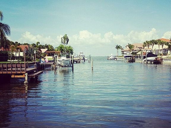 View from dock