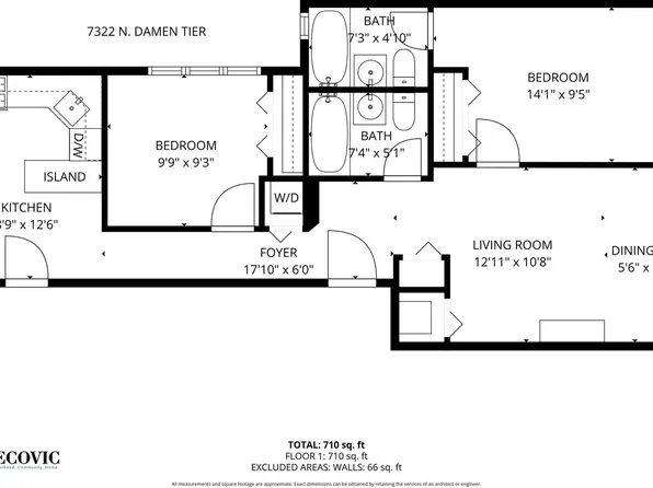 7322 N Damen Ave APT 2, Chicago, IL 60645