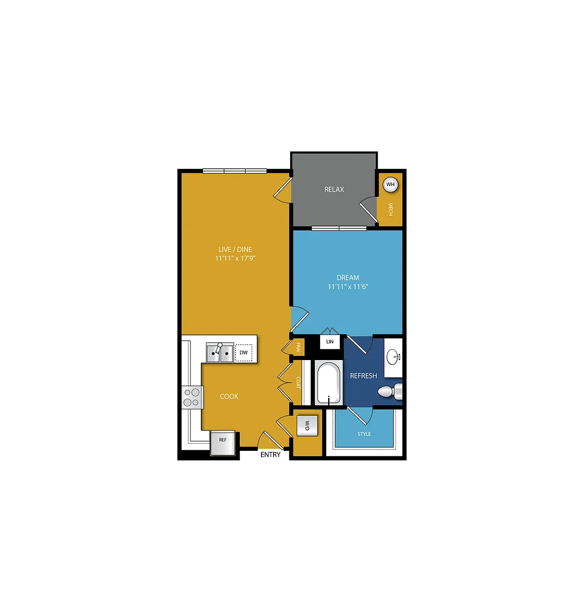 Floor plan A1