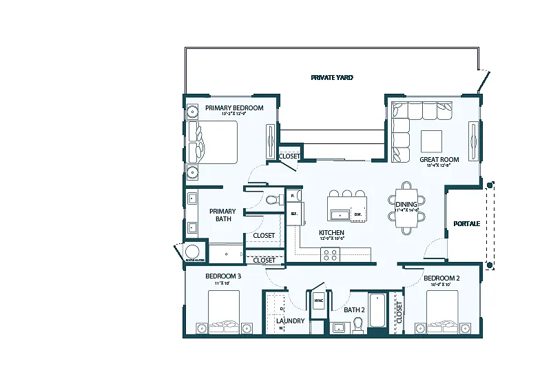 Floor plan Tesora