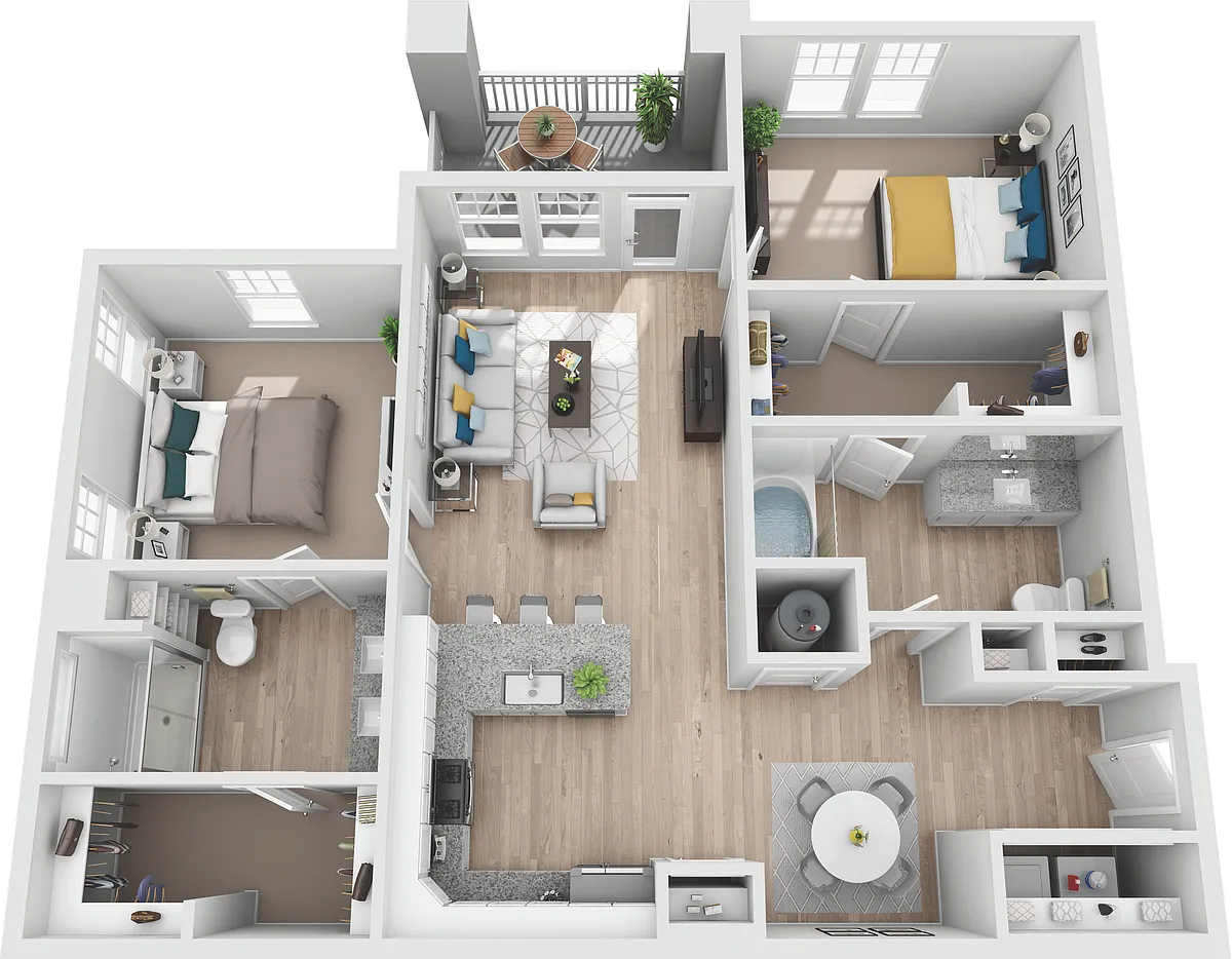 Floor plan B2