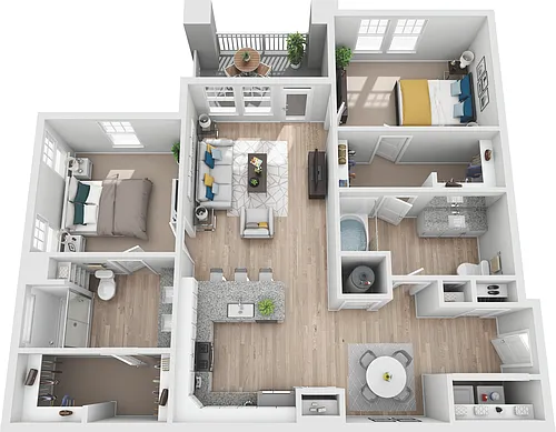 Floor plan B2