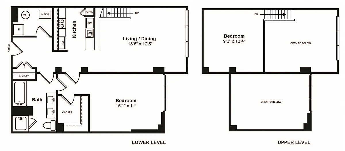Floor plan 1L Loft