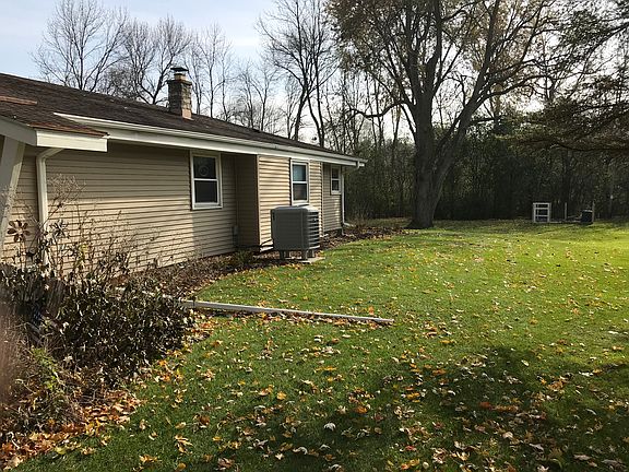 West side of house and yard