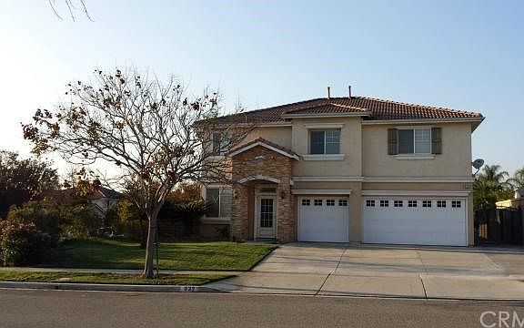 Corner lot.  Front View of the home