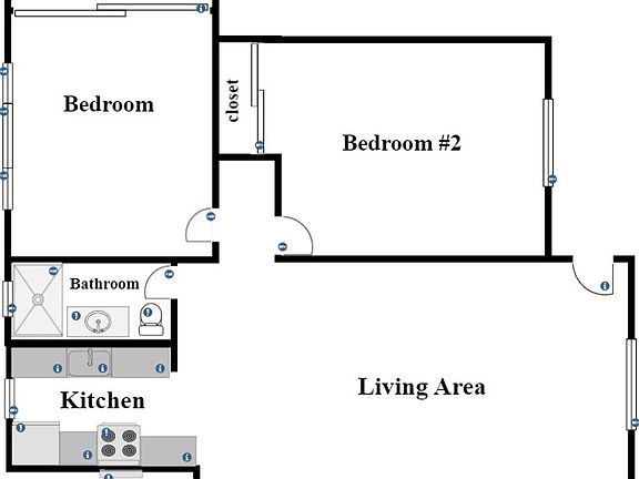 3rd image of 1258 Pacific Beach Dr #4