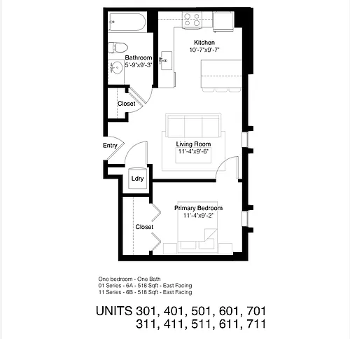Floor plan 6AB