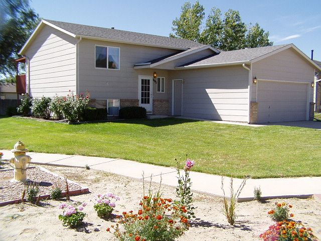 Landscaped Corner Lot