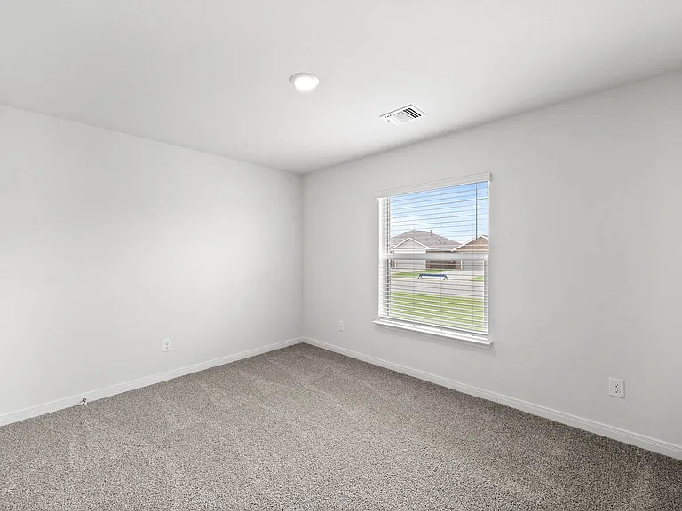 The secondary bedrooms are a perfect space for children's bedrooms or guest rooms.