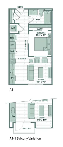 Floor plan A1