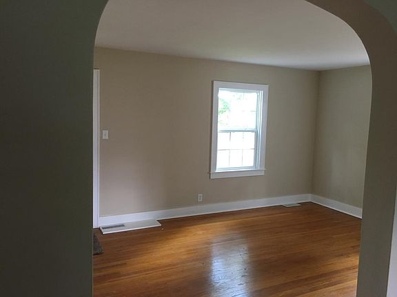 Living room with beautiful hardwood floors