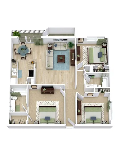 Floor plan C1