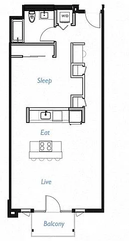Floor plan A3- 1D