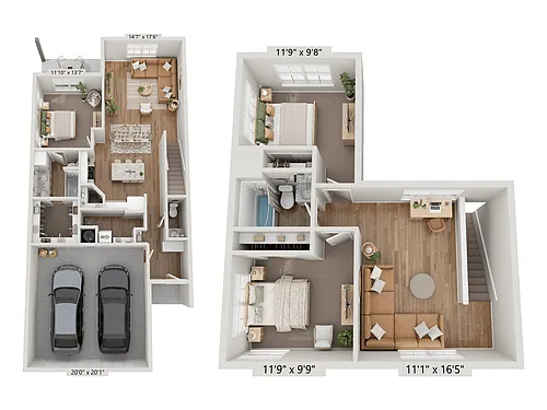 Floor plan D1