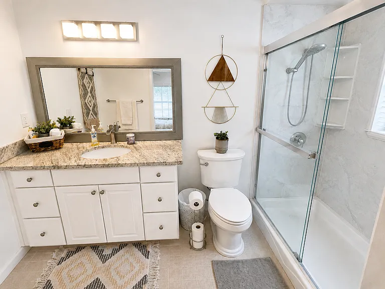 master attached bath