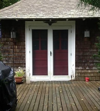 Bedroom to deck
