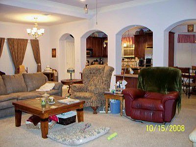Living Area Looking Towards Kitchen