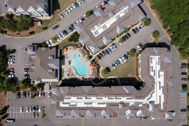 Aerial View of 4700 Colonnade
