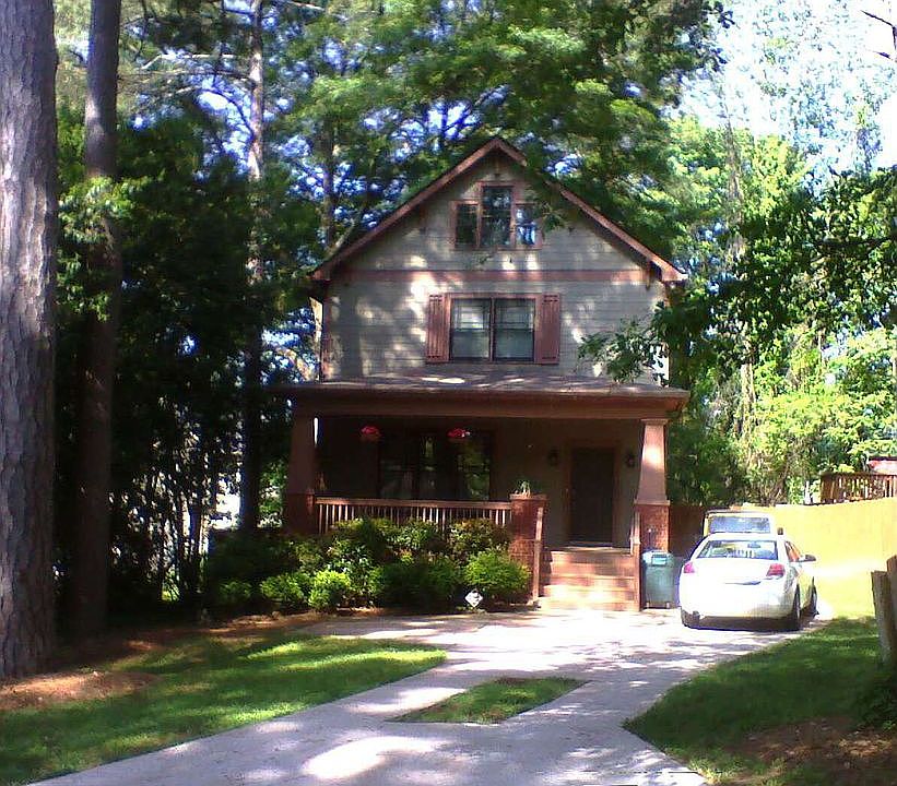 greenery barrier and ample parking