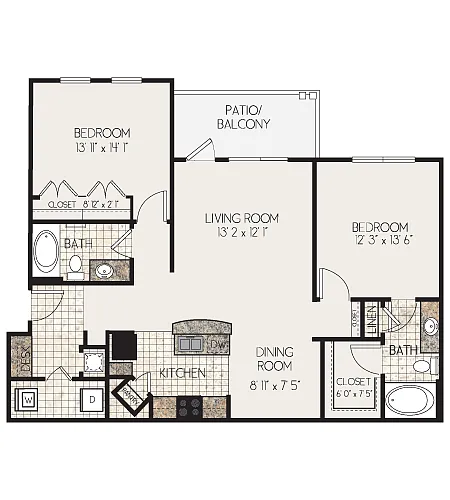 Floor plan B1