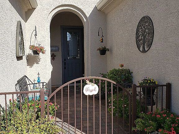 Courtyard welcome