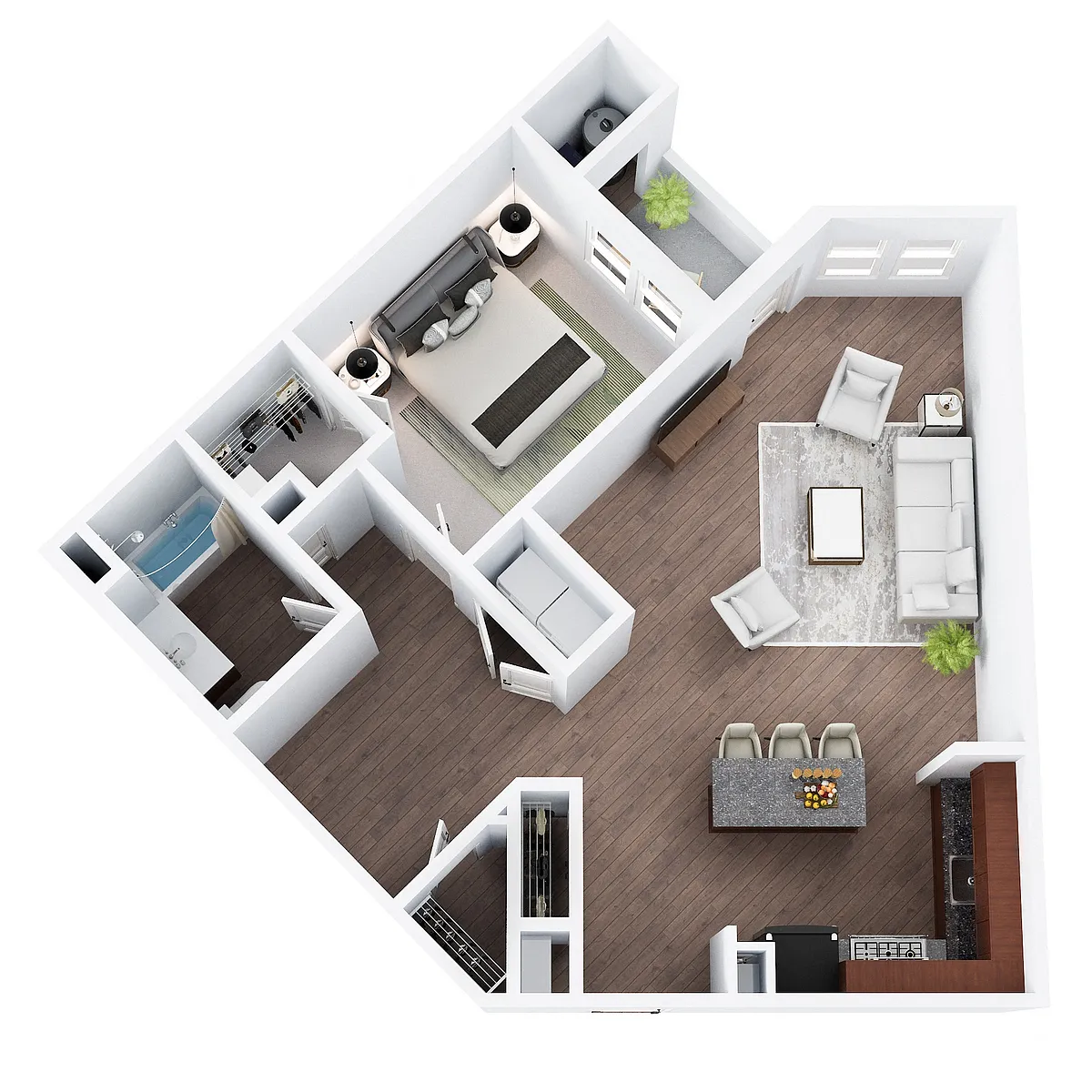 Floor plan A6D | Den