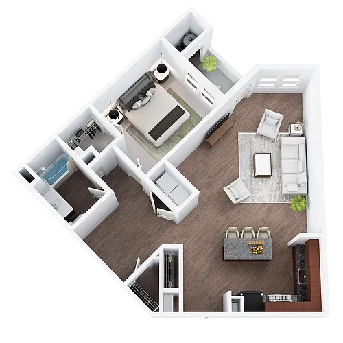 Floor plan A6D | Den