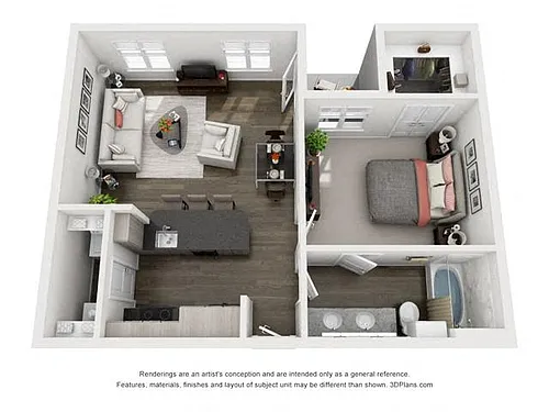 Floor plan Tortola