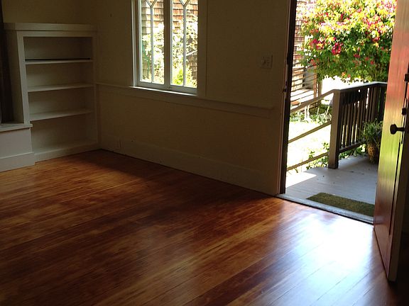 Living room + front door HDWD floors