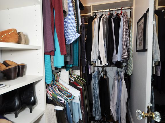 Walk-in Closet in Master