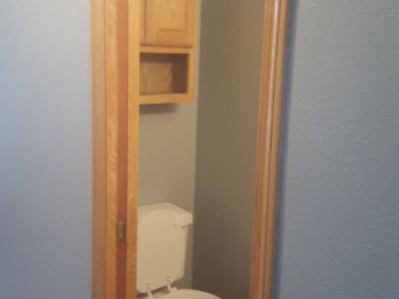 First floor half bath