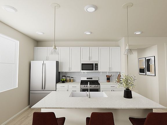 Kitchen with Large Center Island