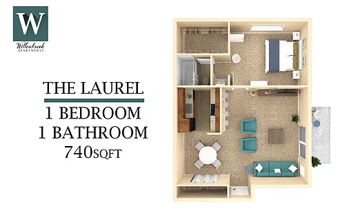 Floor plan The Laurel