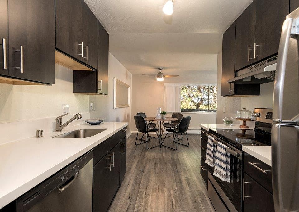 Parkside Apartments Kitchen and appliances
