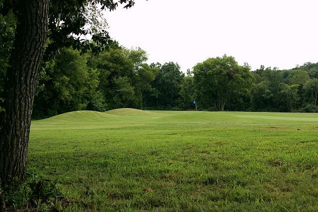 7th hole green