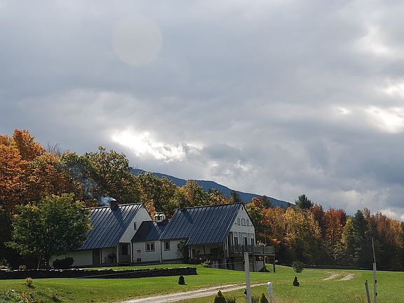 View from the barn