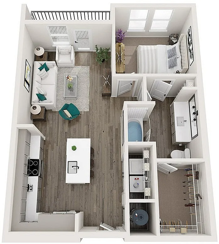 Floor plan A1
