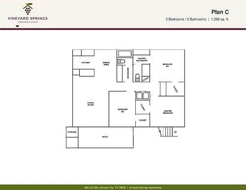 Floor plan Plan C