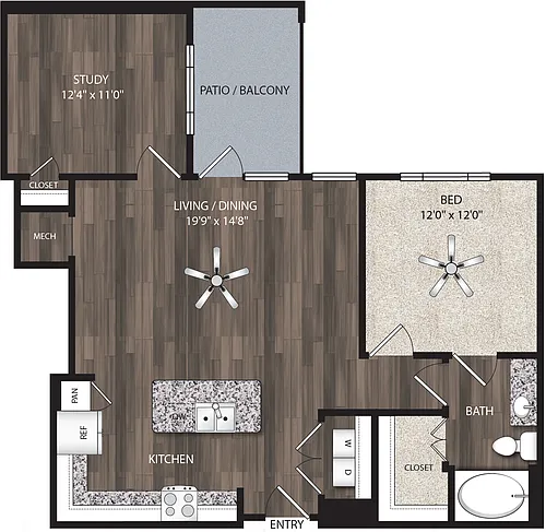 Floor plan A13