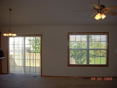 Living Room with nice country view