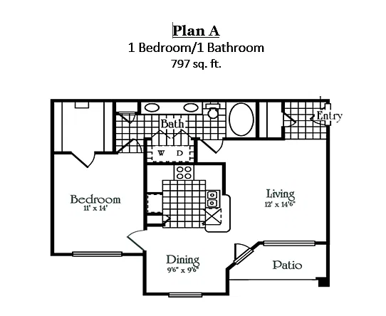Floor plan A