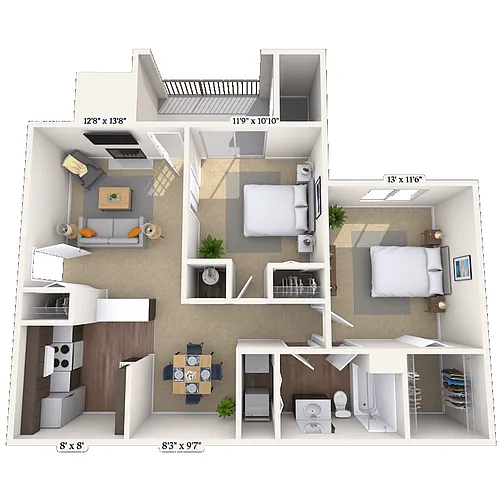 Floor plan Bradford I
