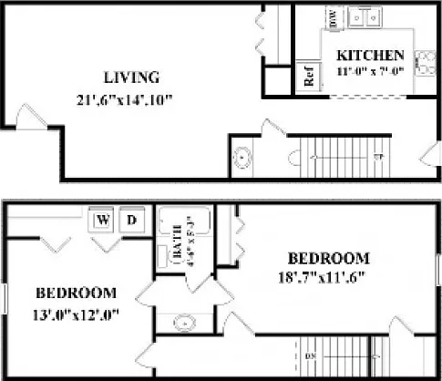 2 BED TOWNHOME 2 BED TOWNHOME