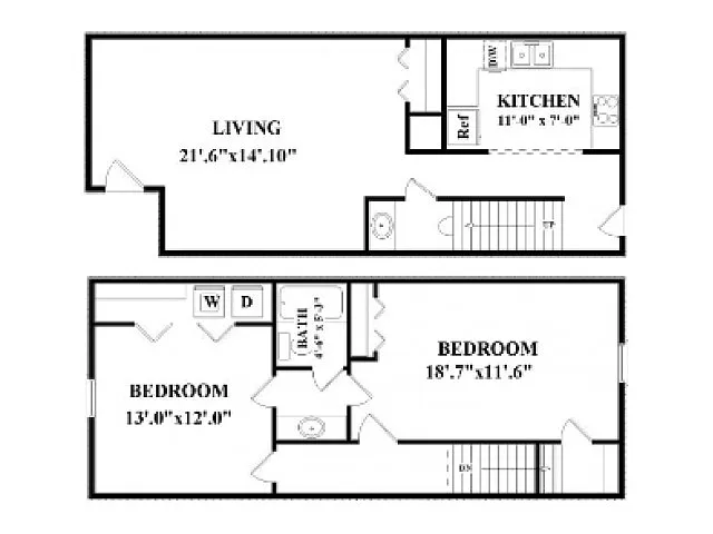 Floor plan 2-1.5TC