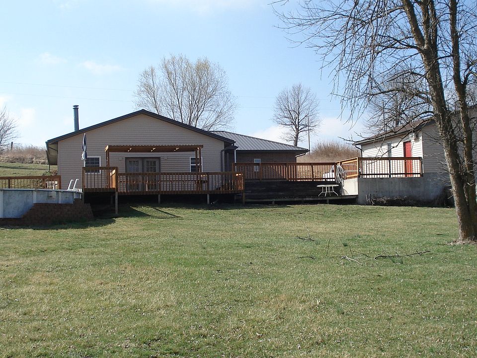 House, pool, deck,  Garage