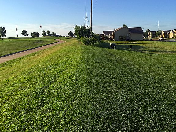 Golf course view. Hole #3. 